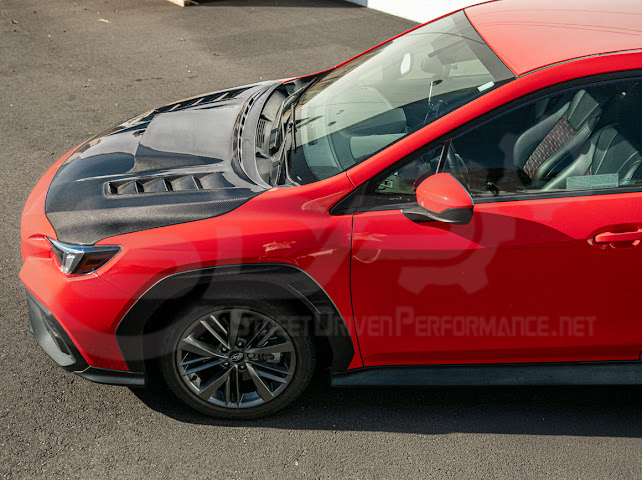 2022-UP SUBARU WRX | JDM VRS STYLE CARBON FIBER FRONT VENTED HOOD