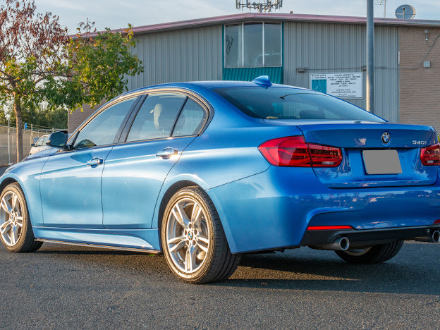 2012-2018 BMW F30 / F31 3-Series | M-Sport EXTENDED Style CARBON FIBER Side Skirts Rocker Panel Ground Effects