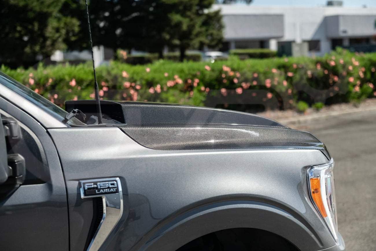 2021-UP FORD F-150 | SDP PERFORMANCE STYLE CARBON FIBER FRONT COWL HOOD