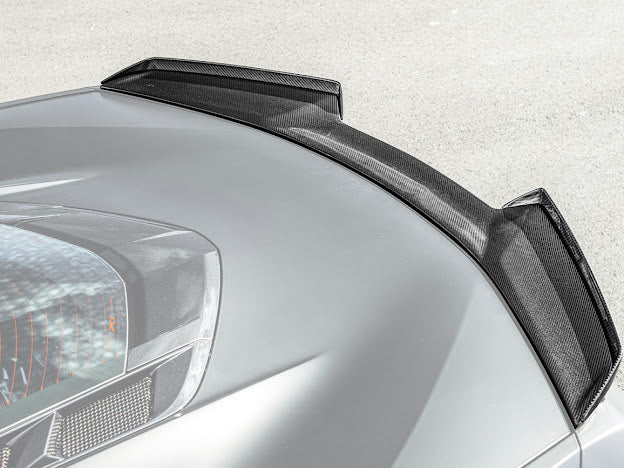 2023-Up CORVETTE C8 Z06 / E-RAY | CARBON FIBER REAR SPOILER WICKER BILL EXTENSION