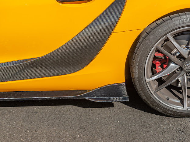 2020-Up Toyota GR Supra A90 A91 | CARBON FIBER Side Skirts Rocker Panels Ground Effects