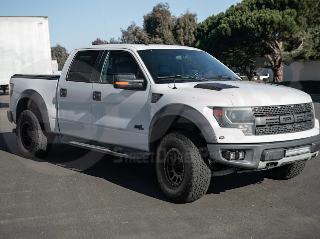2009-2014 Ford F-150 Raptor SVT | Factory Style Carbon Fiber Mirror Covers Replacement