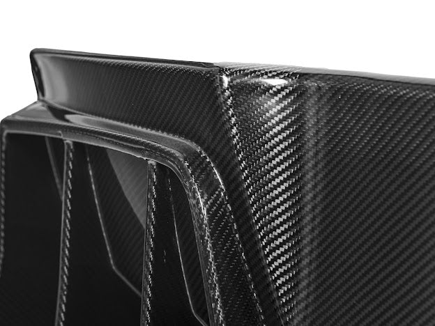 2014-2019 Corvette C7 Performance Track CARBON FIBER Rear Bumper Finned Diffuser