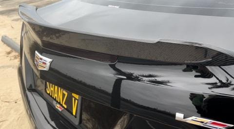 2016-2019 ATS-V COUPE  | Wickerbill Trunk Spoiler Wing Carbon Fiber
