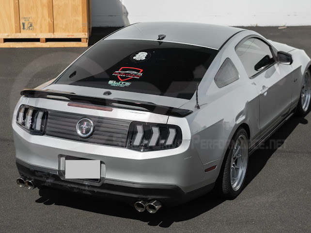 2010-2014 Ford Mustang S550 | GT500 Style GLOSSY BLACK Rear Trunk Lid Wing Spoiler