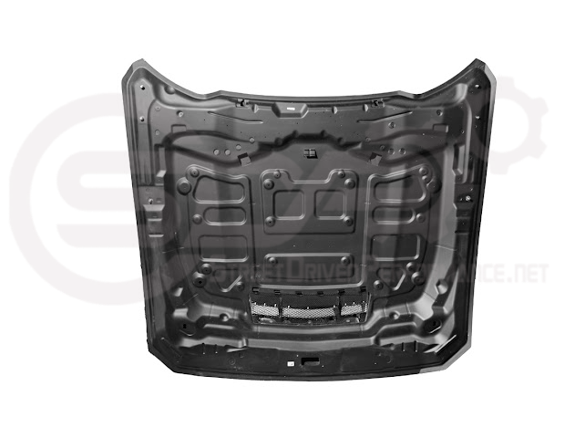 2024-Up Ford Mustang S650 | Factory Style CARBON FIBER Front Hood with Hood Vent (2 versions)