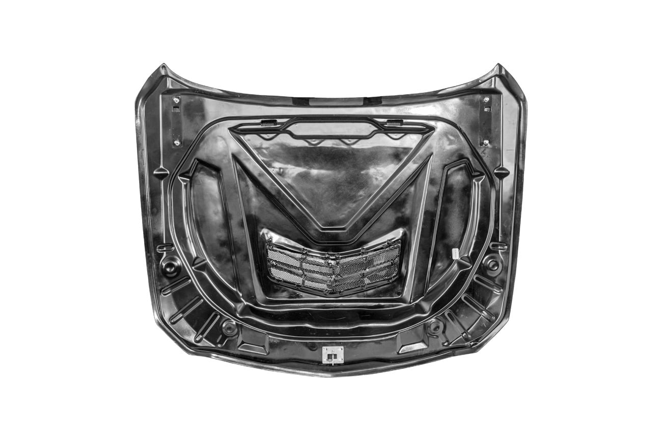 2020-Up Cadillac CT5 / CT5-V / CT5-V Blackwing | Blackwing Style CARBON FIBER Front Vented Hood