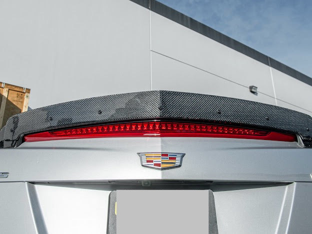 2016-2019 ATS-V Sedan  | Wickerbill Trunk Spoiler Wing Carbon Fiber