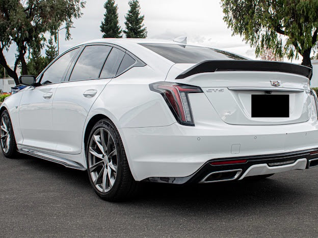 2020-Present Cadillac CT5 Sport / CT5-V / CT5-V Blackwing | CARBON FIBER Blackwing Style Spoiler Wing