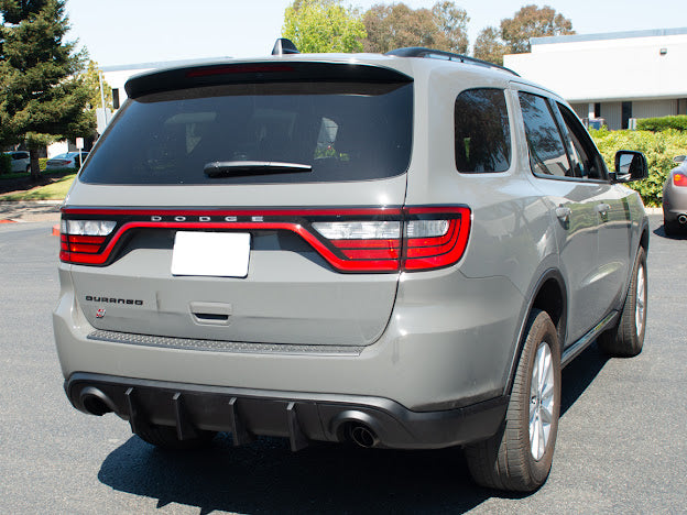 2014+DODGE DURANGO REAR BUMPER DUAL TIPS DIFFUSER