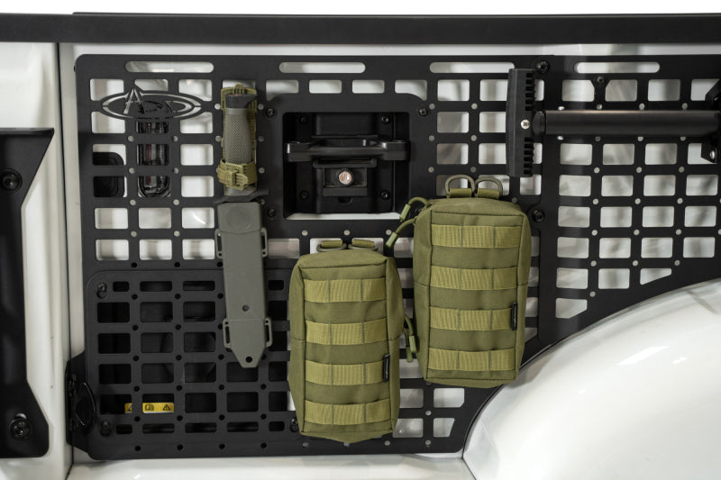 ADD 2021+ Ford F150 Raptor 66in Bed Side Molle Panels - Driver Front