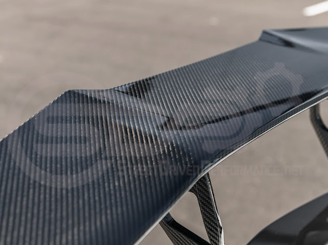 2014-2019 CHEVROLET CORVETTE C7 | ZR1 ZTK CONVERSION PACKAGE REAR SPOILER HIGH WING WITH WING RISER