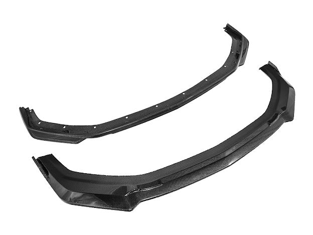 2024-UP MUSTANG S650 | CARBON FIBER FRONT LIP EXTENSION SPLITTER GROUND EFFECTS