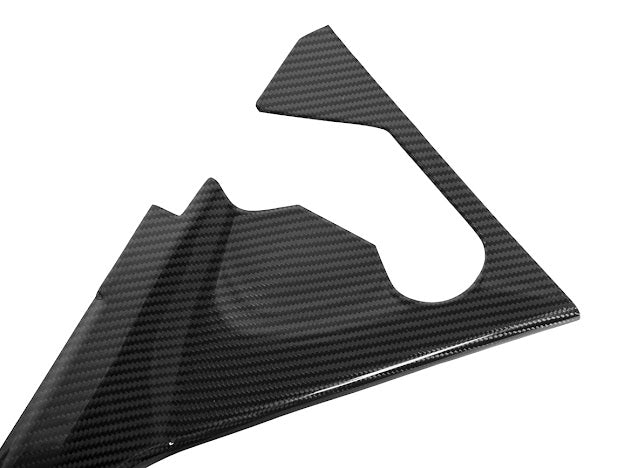 2020+ CHEVROLET CORVETTE C8 COUPE | CARBON FIBER ENGINE BAY CORNER VENT COVER