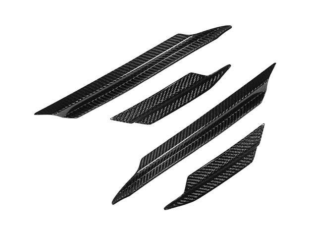 2020+ CORVETTE C8 CARBON FIBER SIDE CANARDS DIVE PLANE (PAIR)