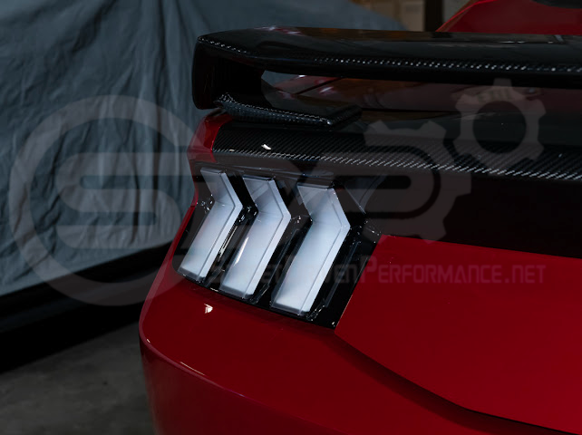 2024-Up Ford Mustang S650 | EURO Style Sequential Signal LED Clear Lenses Rear Taillights Pair