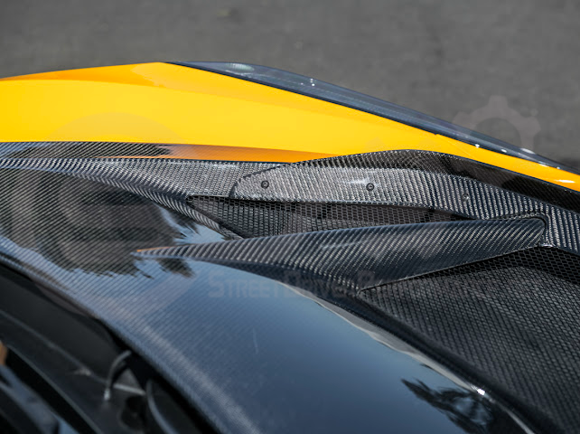 2020+ Corvette C8 | ZR1 Style Replica CARBON FIBER Front Hood