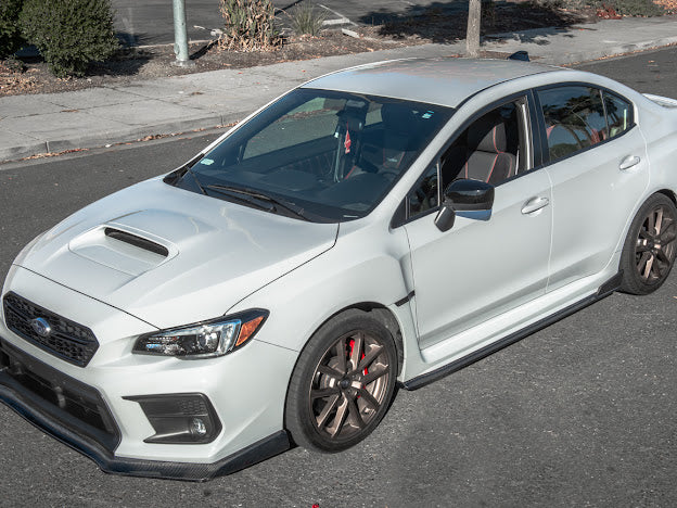 2015-2021 SUBARU WRX / STI “COMPETITION SPORT” VERSION 2 SIDE SKIRTS ROCKER PANEL GROUND EFFECTS