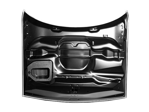 08-UP DODGE CHALLENGER HELLCAT REDEYE FRONT HOOD - Primer Black