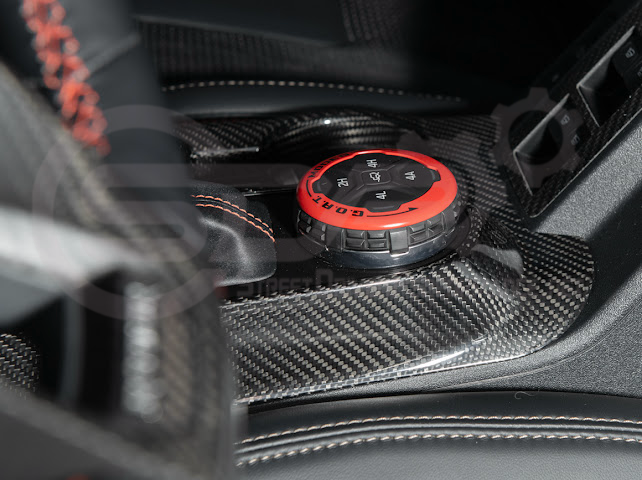 2021-UP FORD BRONCO CARBON FIBER GEAR SHIFT PANEL TRIM COVER