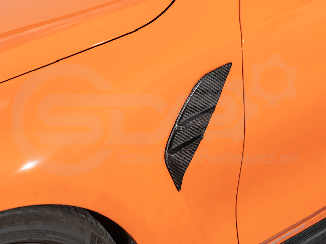 2021-UP BMW G80 M3 | FACTORY REPLACEMENT CARBON FIBER SIDE FENDER VENT COVERS REPLACEMENT PAIR