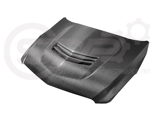 2016-2019 ATS / ATS-V - Carbon Fiber Vented Front Hood