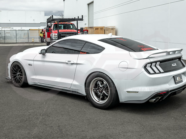 2015-2023 FORD MUSTANG S550 | SIDE SKIRTS EXTENSION ROCKER PANELS GROUND EFFECTS