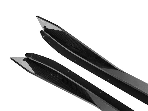 2021-Up BMW G82 G83 M4 | M- Performance Style CARBON FIBER Side Skirts Rocker Panel Ground Effects