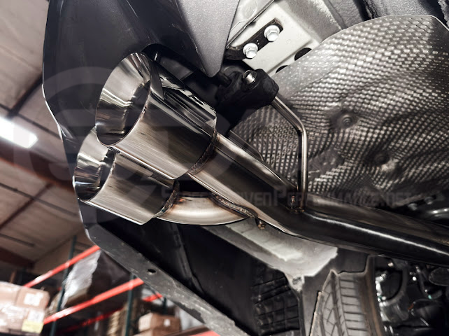 2025-PRESENT TOYOTA CAMRY SE & XSE | MUFFLER DELETE AXLE BACK EXHAUST (CHROME TIPS OR BURNT BLUE TIPS)