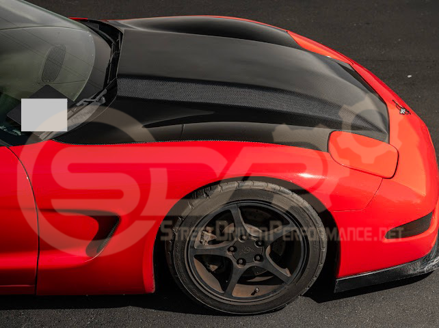 1997-2004 CHEVROLET CORVETTE C5 CARBON FIBER FRONT COWL HOOD