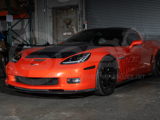 2005-2013 CHEVROLET CORVETTE C6 | C7 STYLE PROJECTOR LED SEQUENTIAL SIGNAL TURN HEADLIGHTS (PAIR)