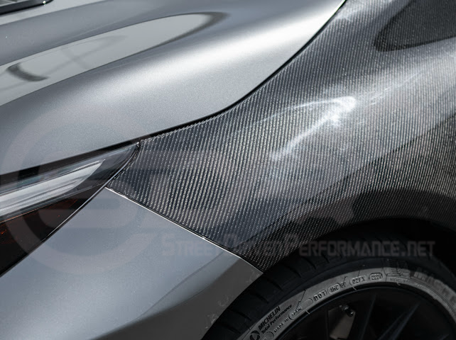 2023-UP GR COROLLA | FACTORY STYLE CARBON FIBER FRONT SIDE FENDERS WITH VENTS (PAIR)