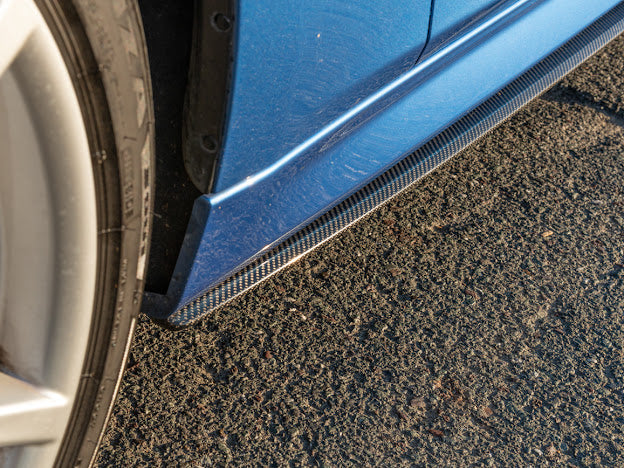 2012-2018 M-Sport BMW F30 / F31 3-Series | CARBON FIBER Side Skirts Rocker Panel Extensions Ground Effects