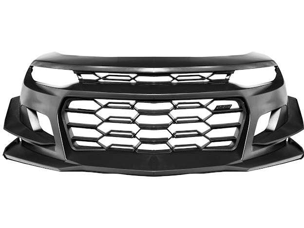 2016-2018 6th Gen Camaro - ZL1 1LE Replacement Front Bumper Cover Grille Lip Canard Pair For Camaro