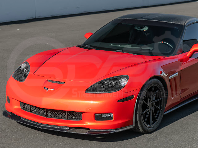 2005-2013 C6 Corvette - Grand Sport / Z06 / ZR1 - ZR1 Style Front Splitter/Lip Ground Effects
