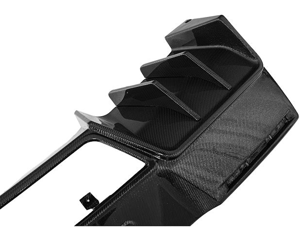 2014-2019 CORVETTE C7 GM FACTORY PACKAGE CARBON FIBER REAR BUMPER DIFFUSER