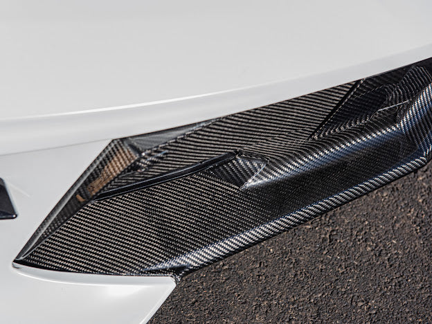 2020+ CHEVROLET CORVETTE C8 STINGRAY & Z51 | CARBON FIBER FASCIA PANEL GRILLE REPLACEMENT