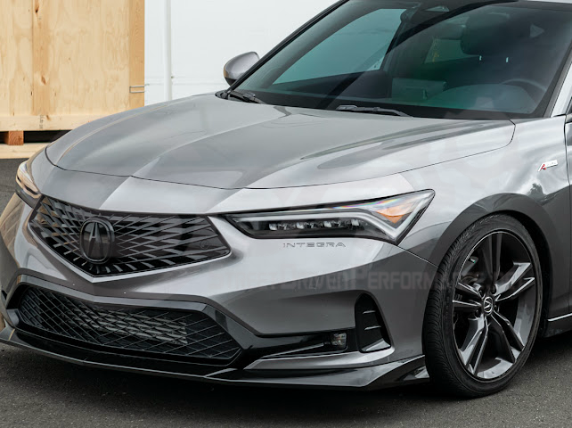2023-Up Acura Integra DE4 | Performance Front Bumper Splitter Lip Ground Effects