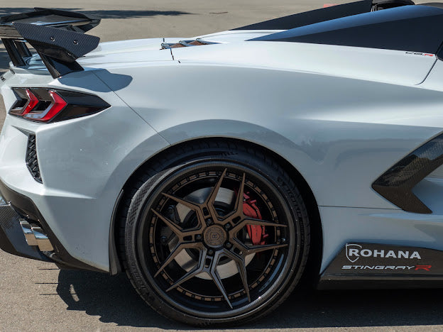2020-UP CORVETTE C8 Z51 & STINGRAY | WICKERBILL REAR SPOILER HIGH WING