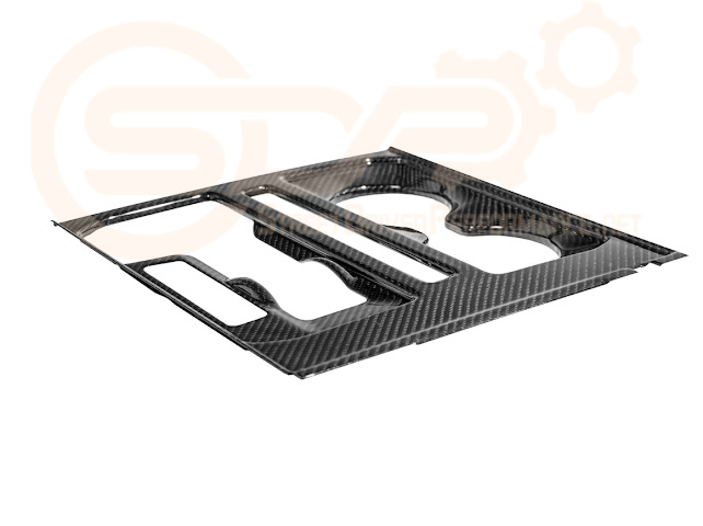 2021-UP FORD F-150 | FACTORY STYLE CARBON FIBER CENTER CONTROL GEAR SHIFT PANEL COVER