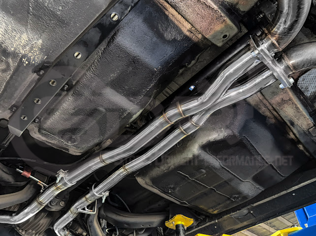 2005-2006 PONTIAC GTO | T-304 STRAIGHT-THROUGH CAT-BACK EXHAUST W/ 4" TIPS