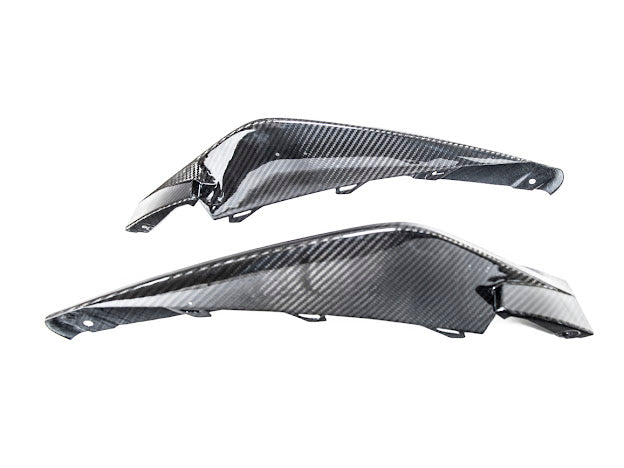 2021-Up BMW G82 / G83 M4 | Factory Extended Style Carbon Fiber Front Lip Splitter Pair Ground Effects