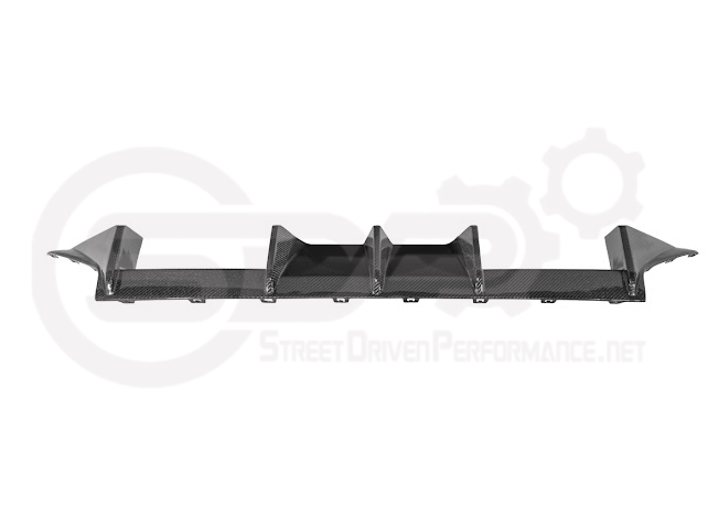 2023-UP BMW G87 M2 | M-SPORT PERFORMANCE V2 STYLE CARBON FIBER REAR BUMPER DIFFUSER