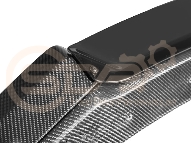 2023-Up Corvette C8 Z06 | Jake Skull Logo Rear Wickerbill Spoiler Wing