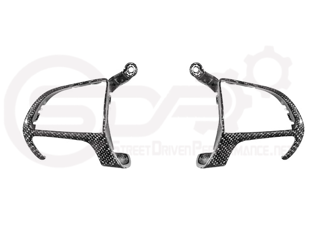 2015-2024 DODGE CHARGER /CHALLENGER / DURANGO CARBON FIBER STEERING WHEEL BUTTON COVER