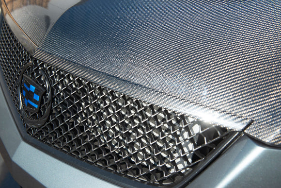 2009-2015 Cadillac CTS and CTS-V V2 | Carbon Fiber Hood Trim Replacement