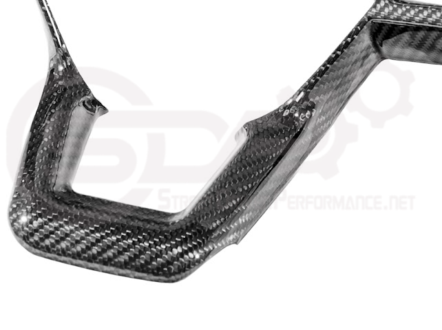 2024-Up Ford Mustang | Factory Style CARBON FIBER Tape On Steering Wheel Trim Full Cover