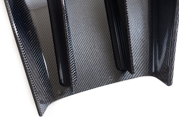 2014-2019 Corvette C7 Performance Track Style *ADD-ON* Rear Bumper Diffuser