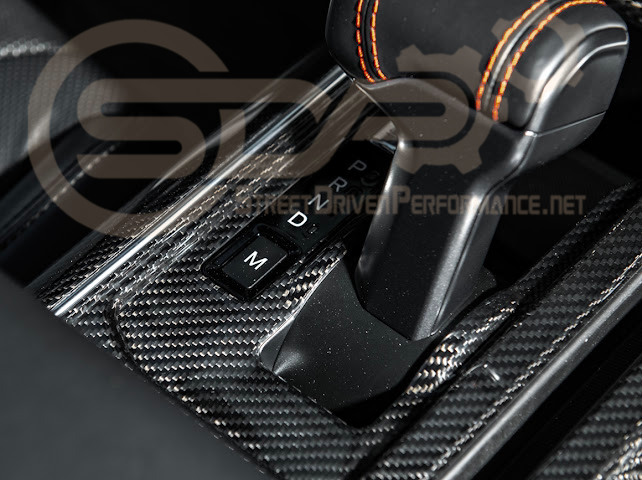 2021-UP FORD F-150 | FACTORY STYLE CARBON FIBER CENTER CONTROL GEAR SHIFT PANEL COVER