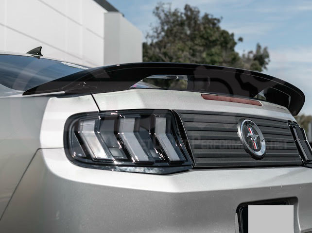 2010-2014 Ford Mustang S550 | GT500 Style GLOSSY BLACK Rear Trunk Lid Wing Spoiler